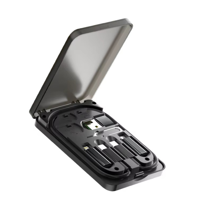 Детальная фотография Выбор переходников Essager 4в1 с кабелем USB-C Black
(0)