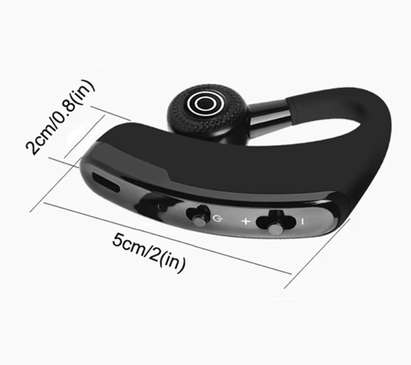 Bluetooth гарнітура бездротова для телефону з шумозаглушенням та HD-звуком - 10