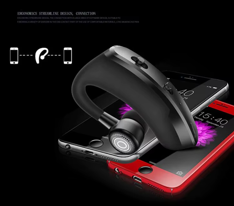 Bluetooth гарнітура бездротова для телефону з шумозаглушенням та HD-звуком - 8
