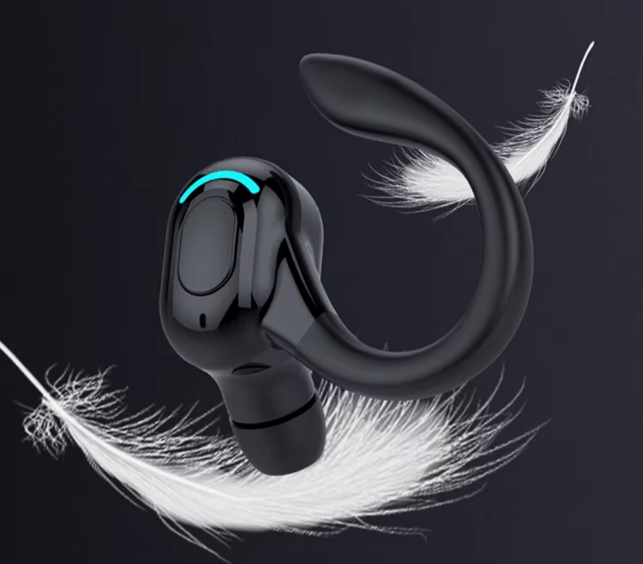 Бездротовий Bluetooth навушник з вушним кріпленням та шумозаглушенням - 3