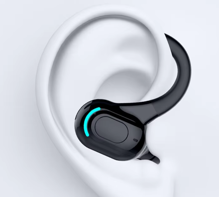 Бездротовий Bluetooth навушник з вушним кріпленням та шумозаглушенням - 4