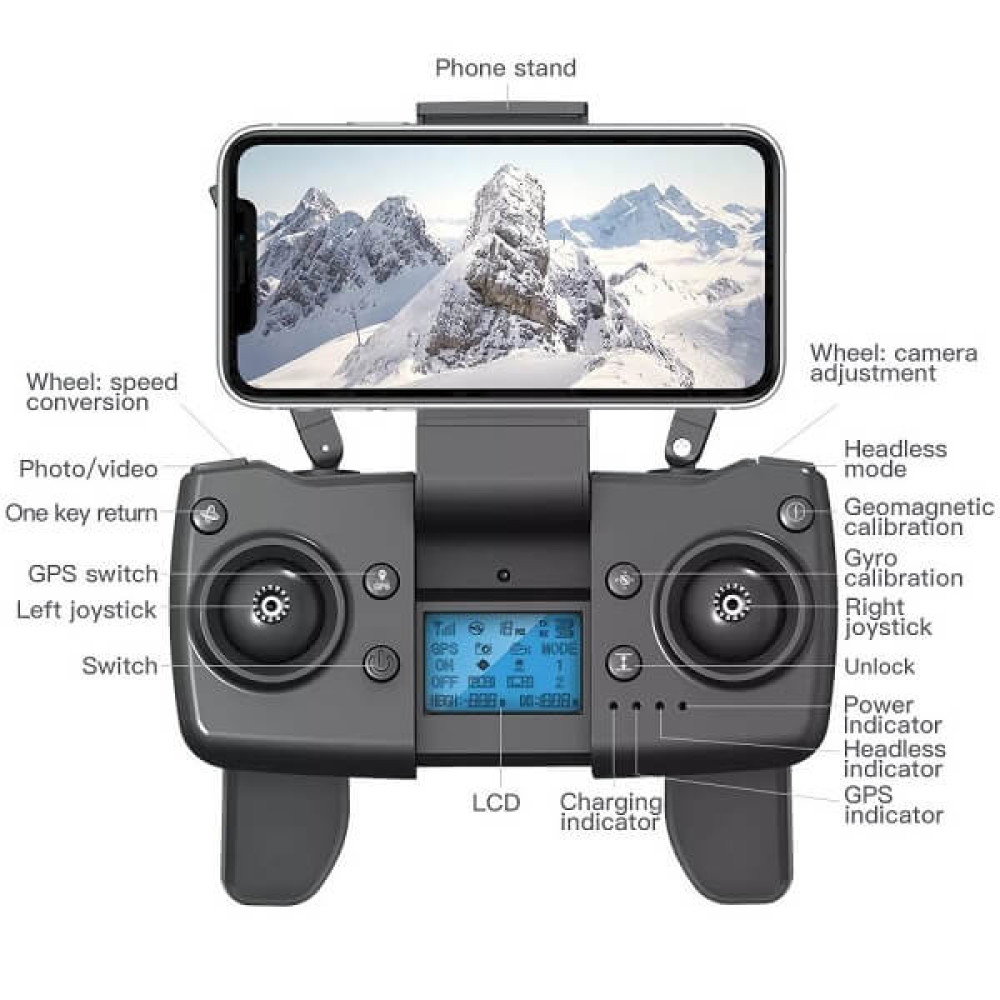 Детальная фотография Квадрокоптер LYZRC L900 Pro Black
(6)