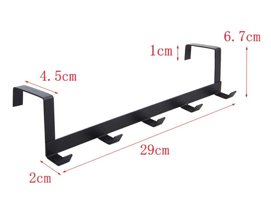 Крючки на двери Портативные крючки для вещей на двери D5 - 5