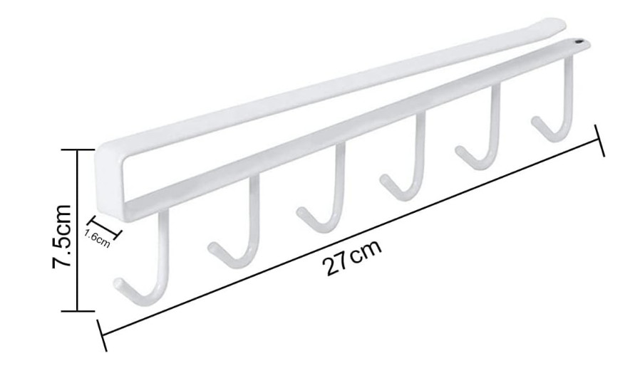 Підвісні гачки для полиць J6 - 6