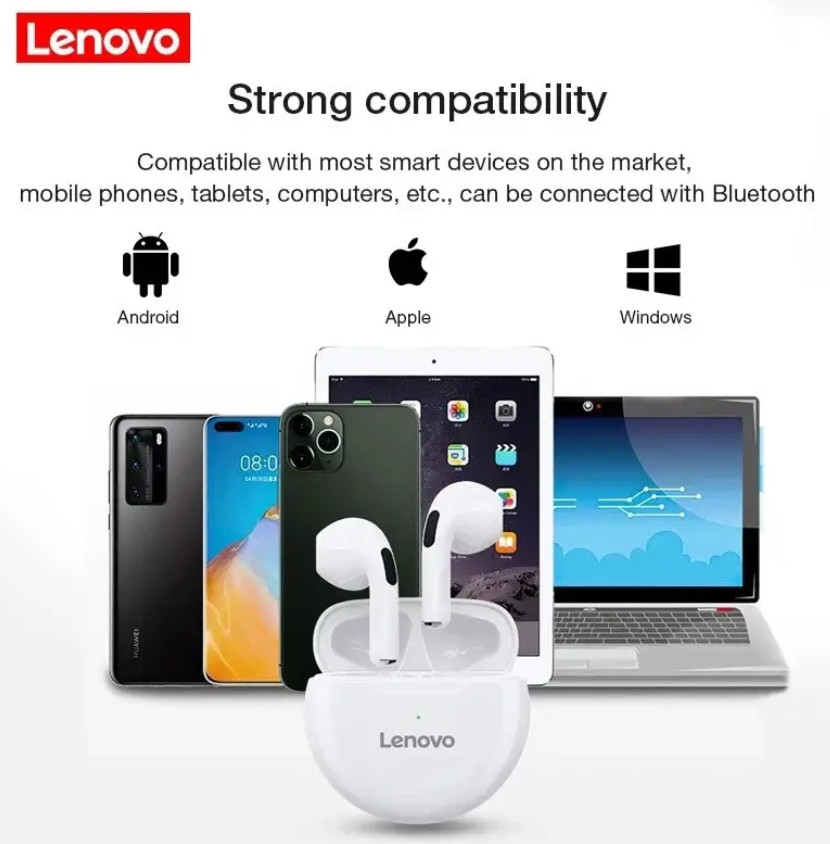 Lenovo HT38 TWS Bluetooth Наушники - 9