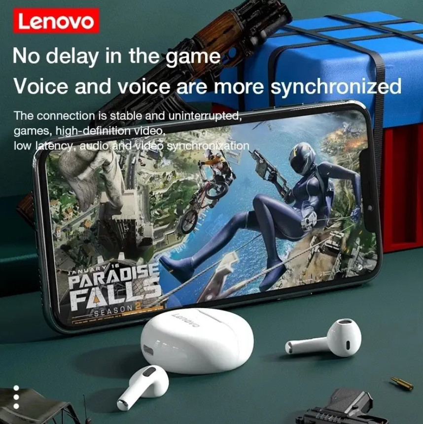 Lenovo HT38 TWS Bluetooth Навушники - 11