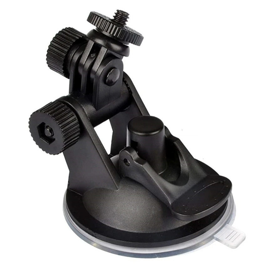 Присоска с креплением для GoPro и резьбой 1/4" для камер регистраторов оборудования S-GP1 - 3