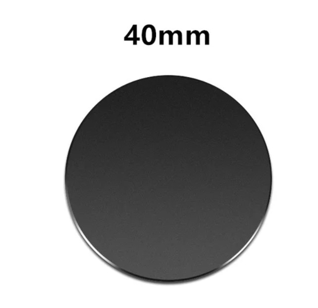 Металлическая пластина круглая 40мм - 1