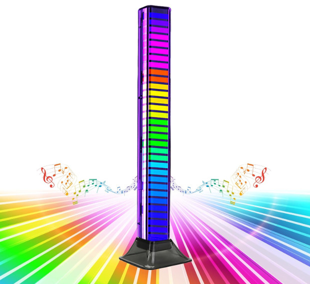 Розумний світловий RGB еквалайзер від USB 32 світлодіоди Звукова лампа - 1