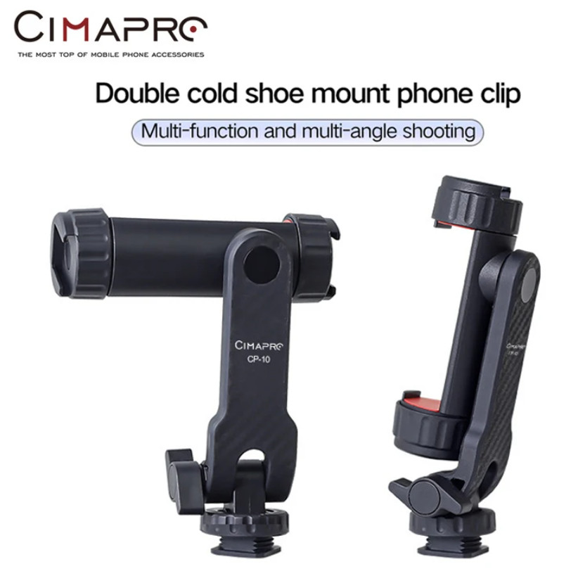 Cimapro CP-10 Тримач для смартфона на штатив фотоапарат башмак - 1