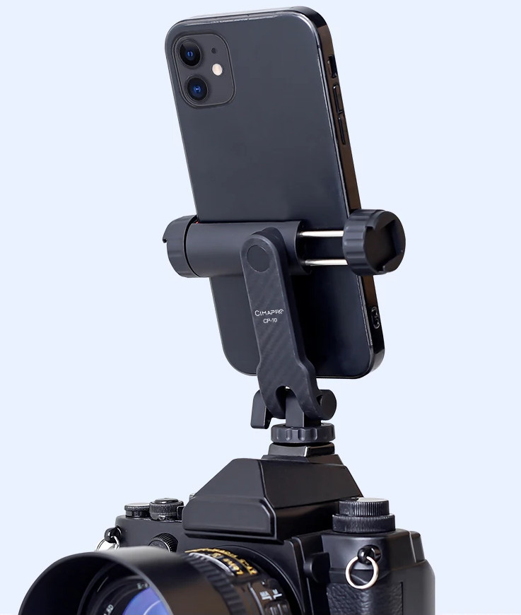 Cimapro CP-10 Держатель для смартфона на штатив фотоаппарат башмак - 3
