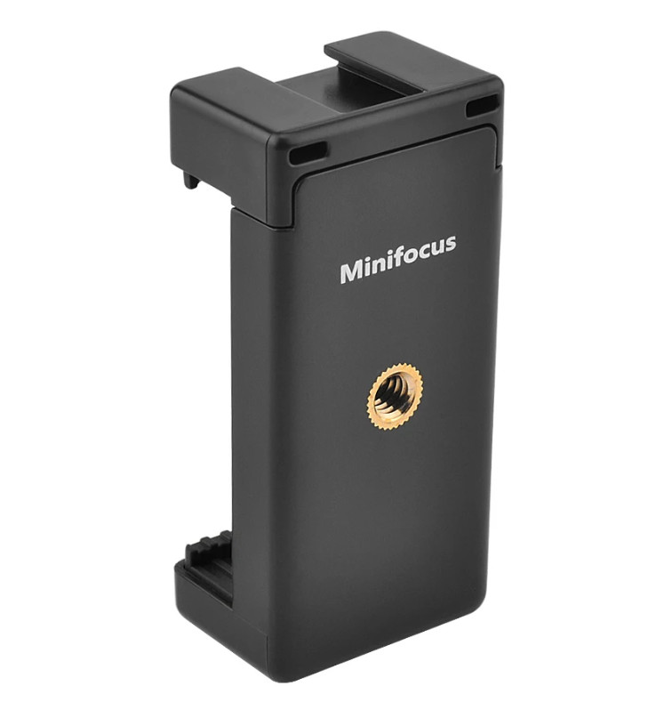 Minifocus M-1 Pro тримач адаптер для смартфона на штатив під гвинт 1/4" та холодний башмак - 0