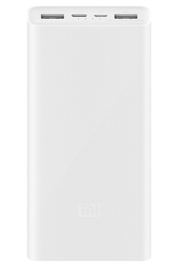 Power Bank Xiaomi Mi 3 20000 mAh USB-C 18W White - 0