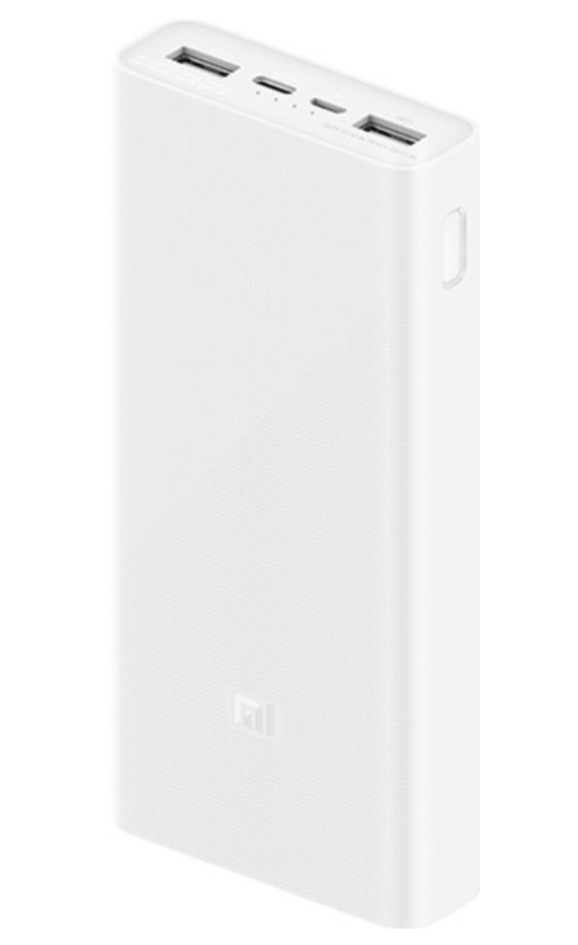 Power Bank Xiaomi Mi 3 20000 mAh USB-C 18W White - 1