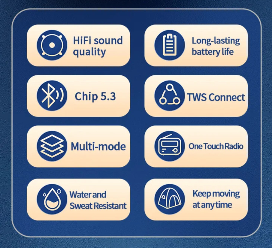 Портативная беспроводная Bluetooth колонка TSN-1 - 2