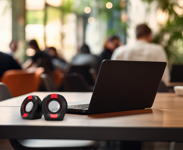 Компьютерные колонки REAL-EL S-50 USB акустическая система 2.0 для ПК ноутбука - 7