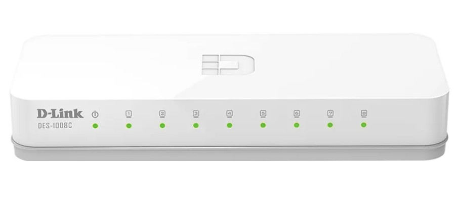 Комутатор Switch D-Link DES-1008C - 1