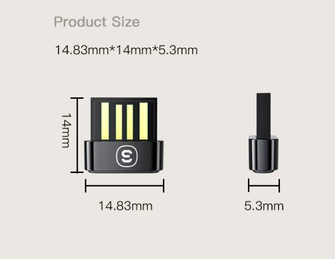 Bluetooth-адаптер Essager 5.1 USB для ПК Ноутбука Компьютера - 8
