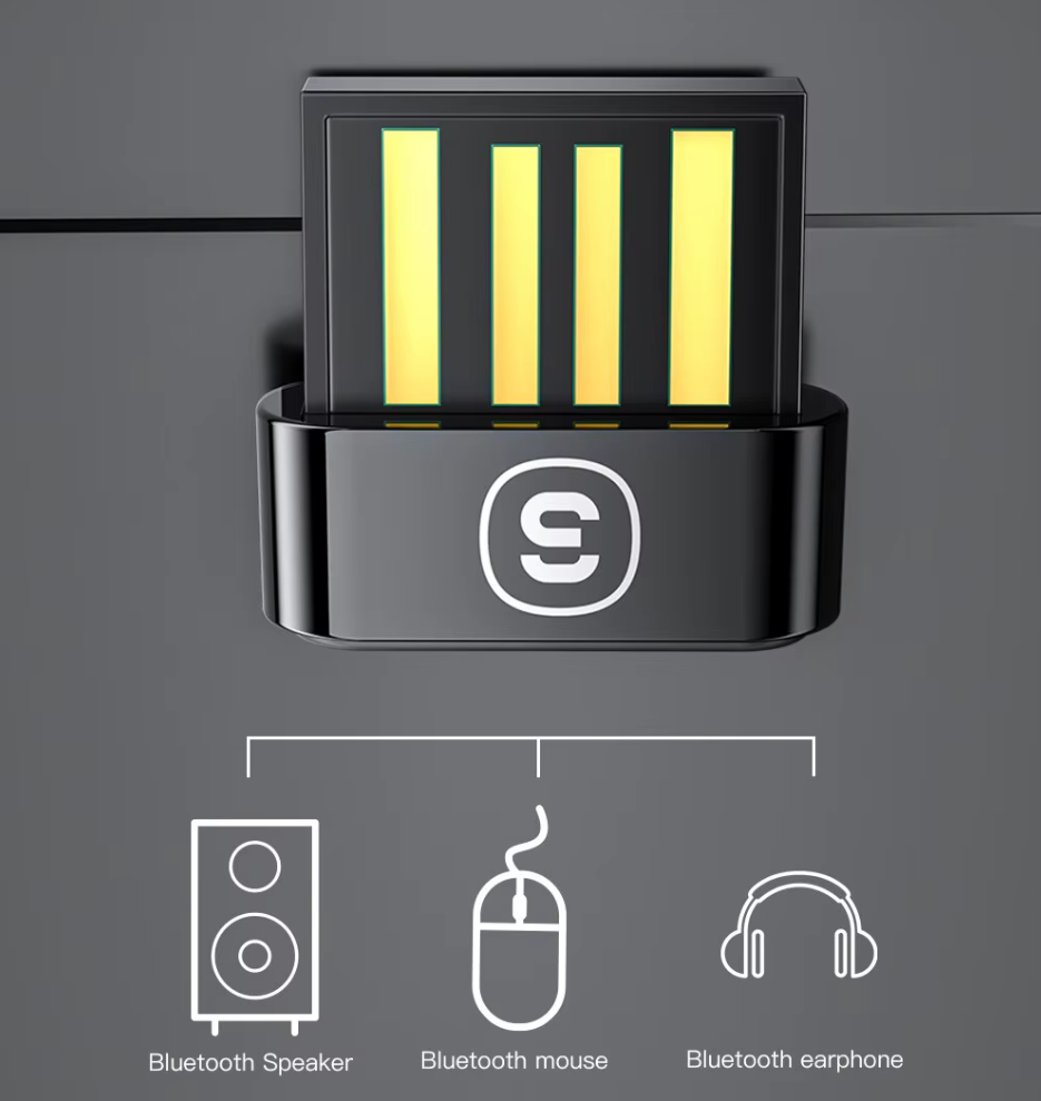 Bluetooth-адаптер Essager 5.1 USB для ПК Ноутбука Компьютера - 3