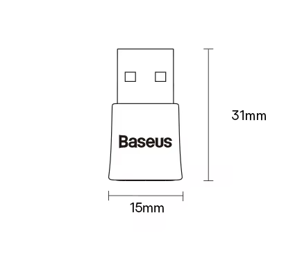 Беспроводной USB Адаптер Bluetooth 5.3 Baseus BA07 Для ПК Ноутбука Компьютера - 12